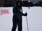 My first time skiing with Dartmouth--and, yes, it is more difficult than it looks!