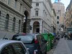 Designated garbage bins in Genoa