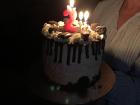 My birthday cake from my host family!