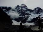 We witnessed an avalanche of snow! 