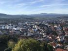 With most panoramic views of the region, you can see endless rows of chestnut trees, like in this view from the Torre del Homenaje in Monforte de Lemos