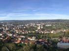 This is one of the views from Torre del Homenaje in Monforte de Lemos