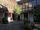 This is the Centro del Viño de la Ribeira Sacra in Monforte de Lemos, which serves as a museum showcasing the wine culture of the region