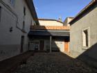 This is the courtyard of the Museo de Arte Sacro in Monforte de Lemos