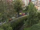 This is a picture of Parque Barbaña on the west side of Ourense.  I walk by here every Thursday to go to one of the private English lessons that I give