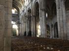 This is the nave of the Catedral de Ourense where the congregation sits during services.  The cathedral still holds daily and weekly mass despite its age