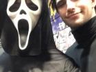This is a picture of my friend Ryan and me from when we went to Vigo for Halloween