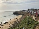 This is the coastline in Ngor where we walked for the Call of the Layenne