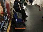 This musician played beautiful songs on his accordion every morning in the metro station.