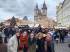 Exploring Christmas markets in Prague!