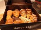 These pastries are my absolute favorite birthday treat-- mini croissants from Manolo Bakes. I will bring these in on my birthday in May!