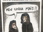 Comic strip in Galician, posted on the Day Against Gender Violence. Witches are famous in Galicia :) 