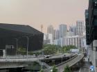 Smoke in the sky in Sydney from the bushfires