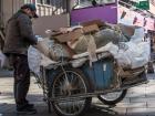 A lot of older people make money by helping with trash collection (pc: Korvia)