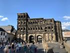 Porta Nigra in the sunshine, surrounded by tourists (as usual!)