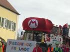 A Mario Kart float at the parade