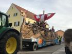 A Viking ship created by a carpentry club