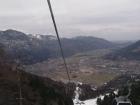 The town of Garmisch from the mountains