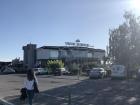 The outside of the Pristina bus station