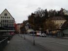 One of the main streets in Tübingen on a Saturday morning! 