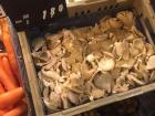 Wild mushrooms at the farmers' market