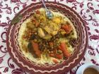 Here is a picture of my host mother's couscous; everyone thinks that their mom is the best cook, but I know that my mom is!