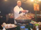 Here is the local snail vendor