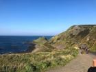 The path down to the Giant's Causeway