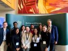 My group and I at the International Labor Conference at Dublin Castle with our professors