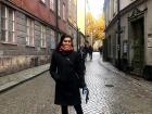 Walking through Gamla Stan, or "Old Town," which used to be Stockholm's city center