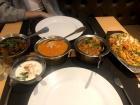 Indian food at Shezan