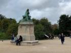 A neat statue of famous naturalist Jean-Baptiste Lamarck in the Jardin des Plantes