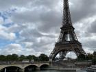 The Eiffel Tower by the Seine River