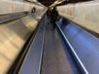 This Métro connection has a moving walkway to help people get to the correct car quickly. Pretty crazy that this is all underground!