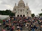 This is the Basilica of the Sacré-Cœur of Paris