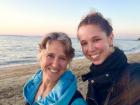 Here are Kai and her awesome mother in the USA!