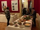 How about this fancy Thanksgiving dinner the US embassy put on for our Fulbright scholar group in Paris?!