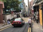 Red taxis in Hong Kong will take you to urban areas