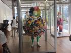 Murakami put some of his past outfits on display