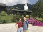 Me and Brian outside the main area of the monastery