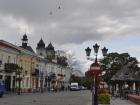 This is the town center where the cafe and the goose-themed restaurant are located!