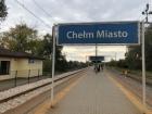 The train station in Chełm that I used to get to Lublin and Warsaw