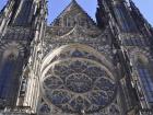 The front of the Prague Castle up close