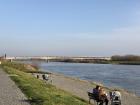 The city sits at the junction of the Vistula and the San rivers; the Vistula is pictured here and is the largest river in Poland, stretching all the way to Warsaw