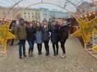 Last weekend, I had the opportunity to travel with other English teachers to Bialystok, a city in North Eastern Poland. Here we are at a Christmas market!