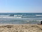 The Mediterranean Sea from the beach in Montpellier