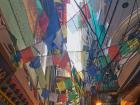 I was so happy to see prayer flags in Little Tibet 