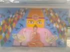 There are a lot of stunning art murals all throughout Kathmandu