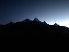 We reached the top of Poon Hill at 5:40 am, right before dawn