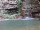 In more rural areas, like Kedougou, access to drinking water is very scarce; many people hike two miles to these waterfalls everyday to simply take a shower